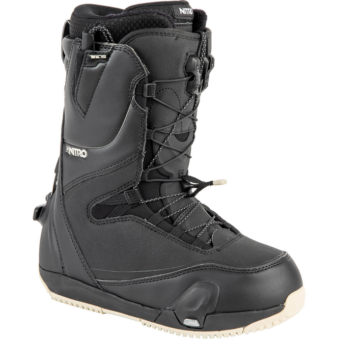 Bottes de snowboard Cave Step On Black/Sand 2024 pour femmes