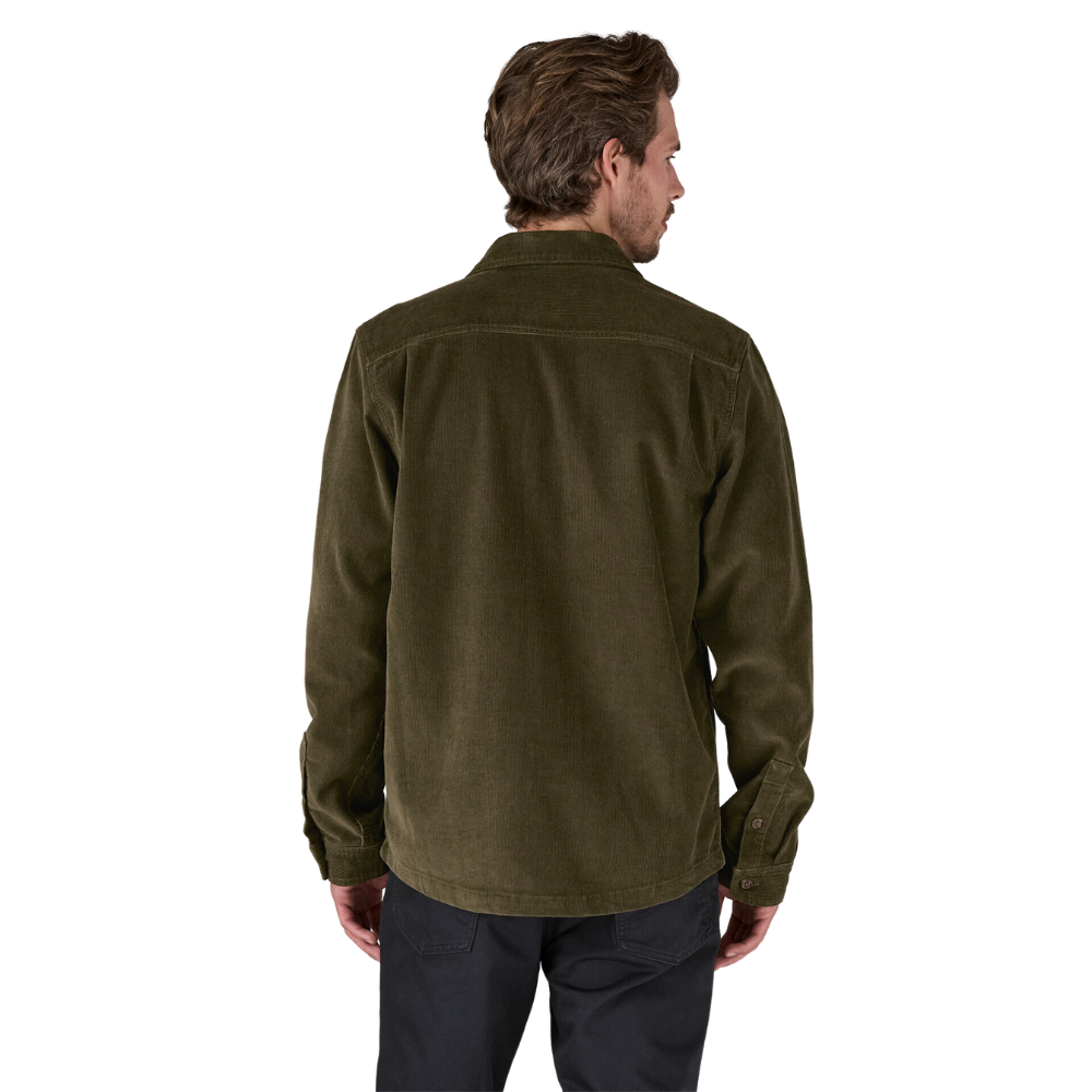 Chemise en velours côtelé Pine Needle Green