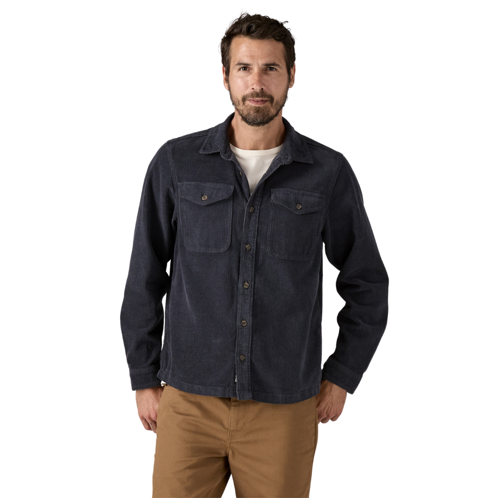 Chemise en velours côtelé Smolder Blue