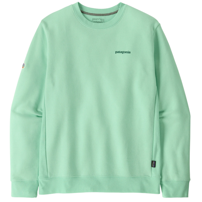 Fitz Roy Icon Uprisal Crew Sweatshirt Rinsed Green