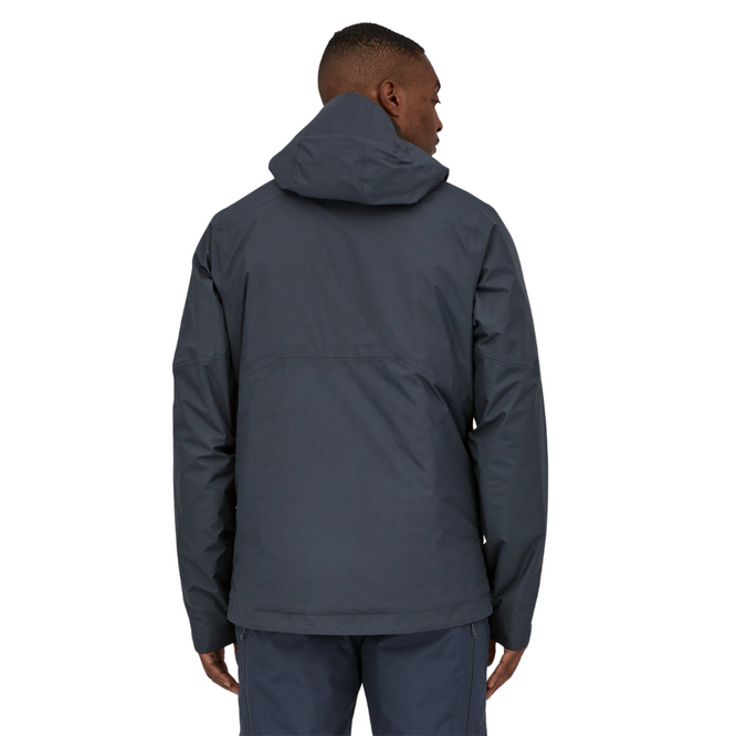 Veste de snowboard Powder Town isolée Smolder Blue