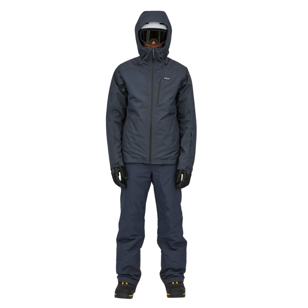 Veste de snowboard Powder Town isolée Smolder Blue