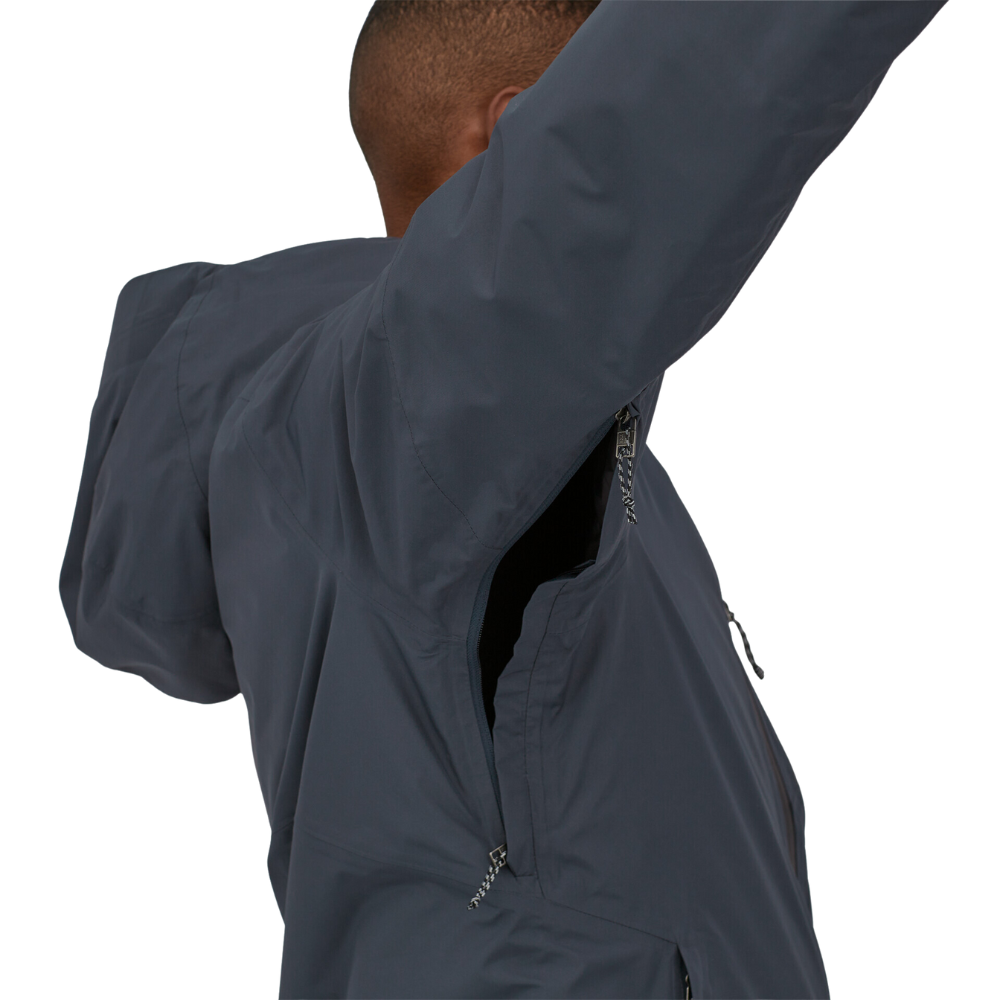 Veste de snowboard Powder Town isolée Smolder Blue