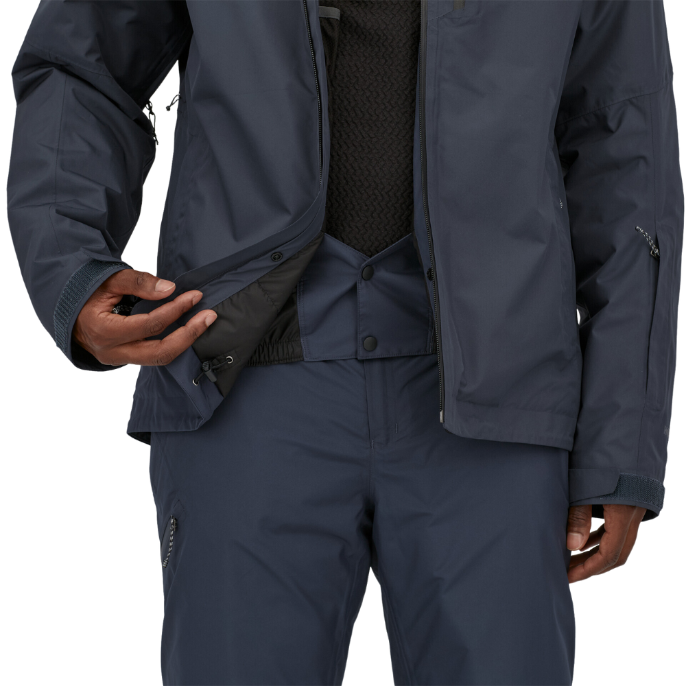 Veste de snowboard Powder Town isolée Smolder Blue