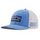 P-6 Logo LoPro Trucker Hat White Redtail Rust