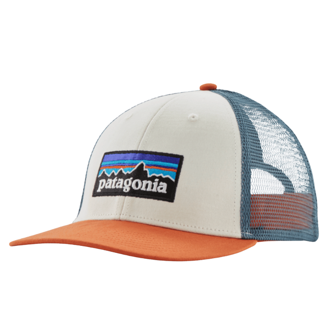 P-6 Logo LoPro Trucker Hat White/Peach Serbet