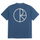 Contrast Stroke Logo T-Shirt Grey Blue