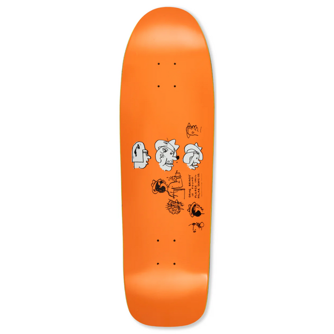 Dane Brady Mia Orange 9.75" (en anglais) Skateboard Deck