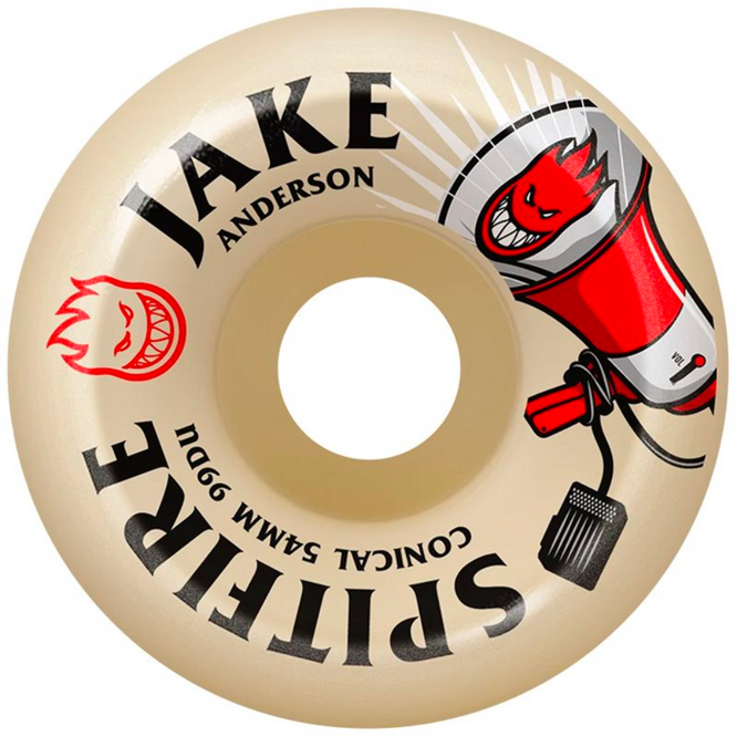 Roues de skateboard F4 Jake Anderson Burn Squad Conical 54mm 99a