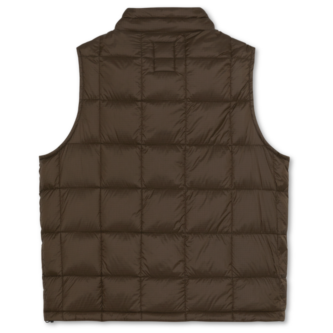 Gilet polaire léger marron