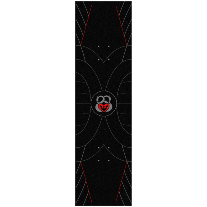 Andy Anderson Theory Map Skateboard Griptape