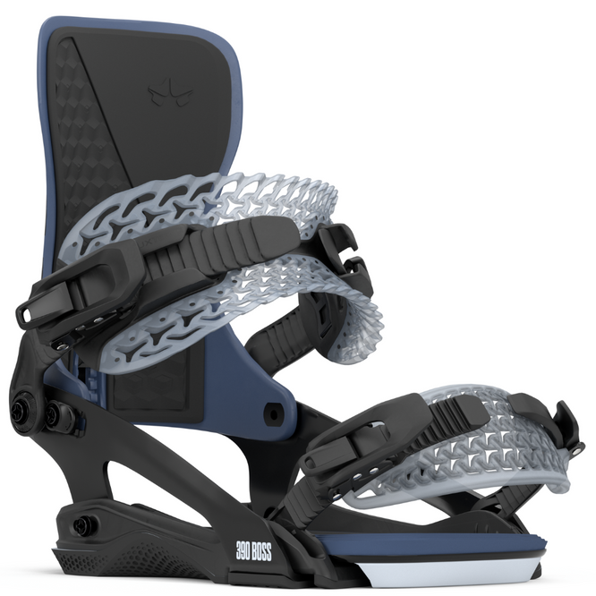 390 Boss FullWrap Blue 2026 Snowboardbinding
