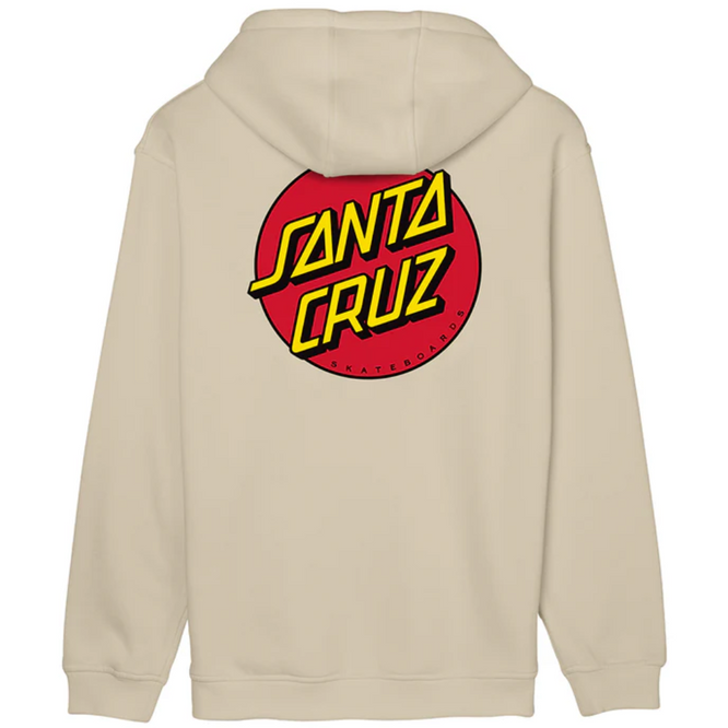Classic Dot Chest Hoodie Blond Wood