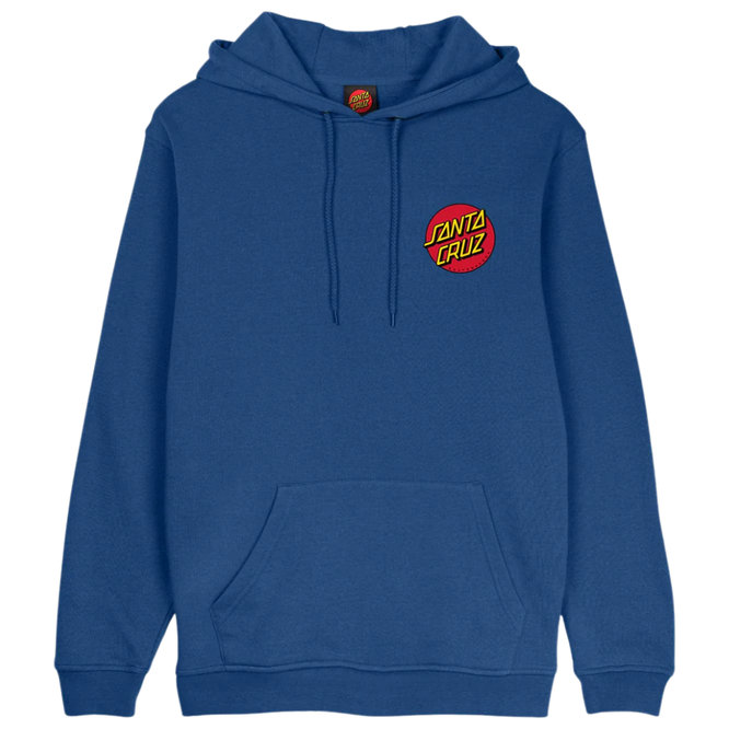 Classic Dot Chest Hoodie Rich Navy