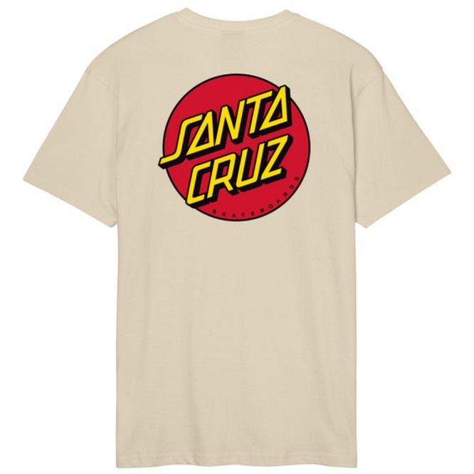 Classic Dot Chest T-Shirt Blond Wood