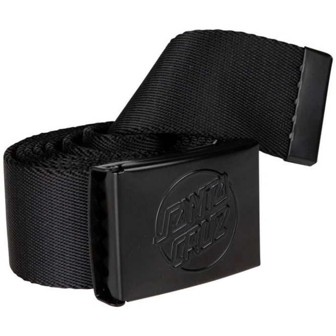 Opus Dot Emboss Belt Black