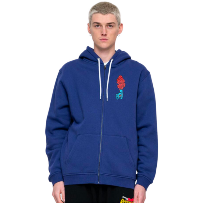 Speed Wheels Scream Zip Hoodie Bleu marine