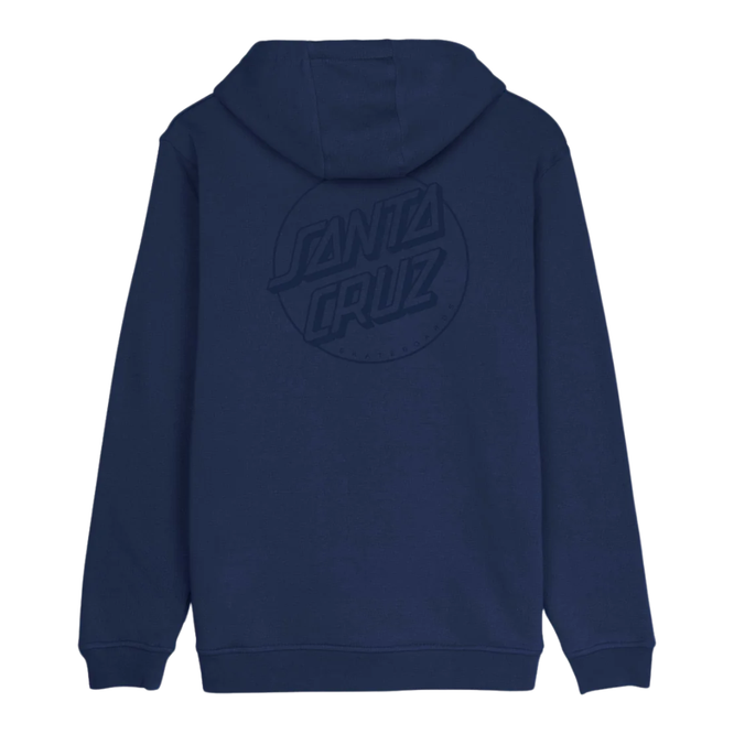 Tonal Opus Dot Stripe Hoodie Midnight Blue