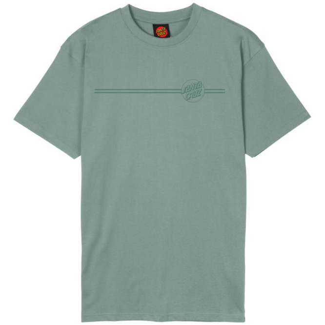 Tonal Opus Dot Stripe T-Shirt Moon Rock