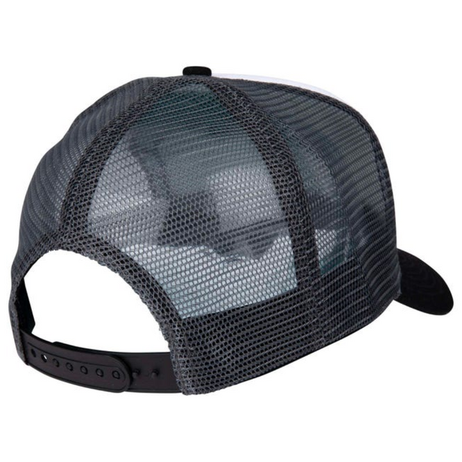 Wagon Dot Meshback Cap White/Grey