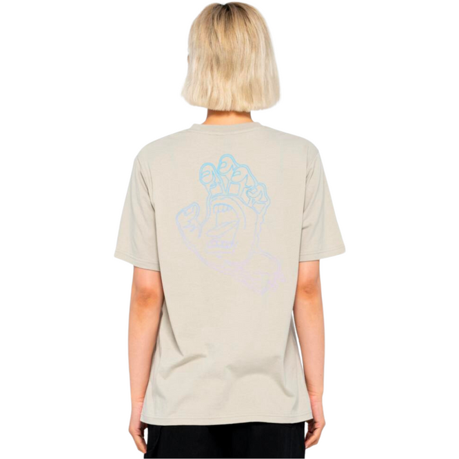 T-shirt Femme Void Hand Fade Silver