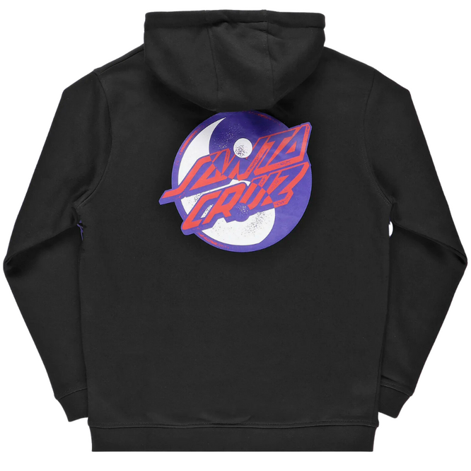 Kids Yin Yang Hoodie Noir