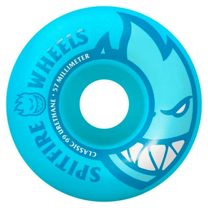 Roues de skateboard Classic Bigheads Neon Blue 57mm 99a