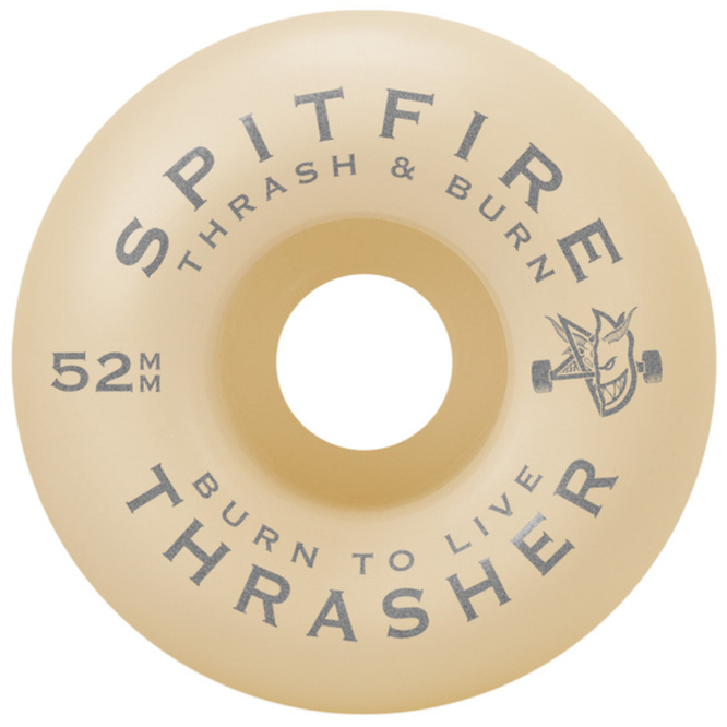 Formula Four Classic Flame 52mm 99a Spitfire xThrasher Roues de Skateboard