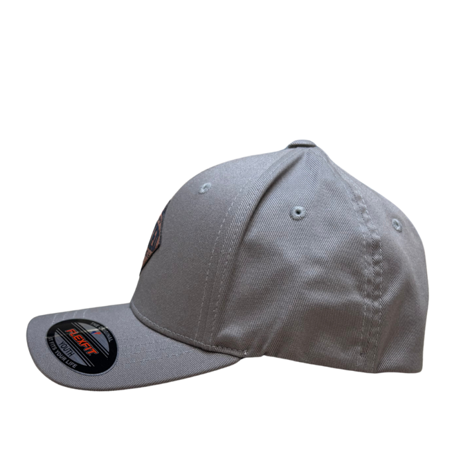 Kids Alpine Fitted Cap Grey