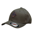 Kids Alpine Fitted Cap Maroon