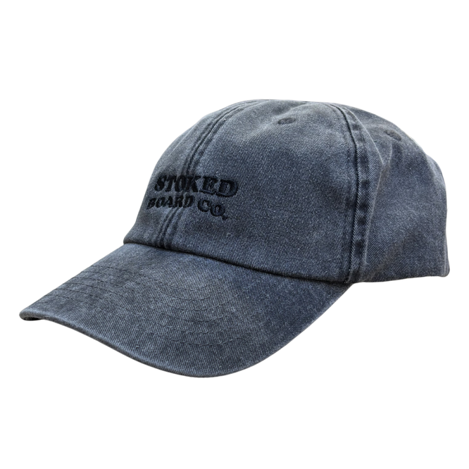 Sunfade Dad Cap Washed Black