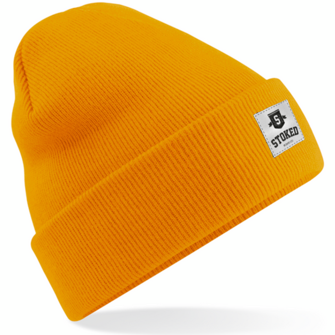 Bonnet bouclier à manchettes Original Mustard
