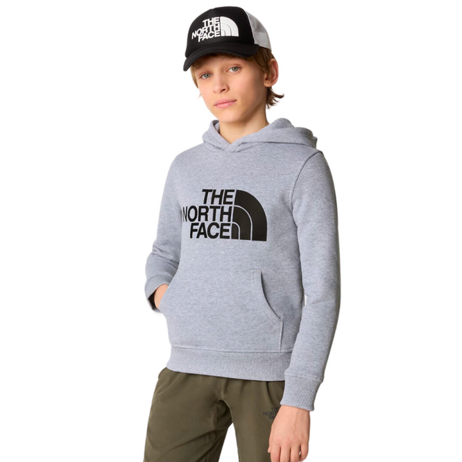 Kids Drew Peak Hoodie TNF Light Grey Heather