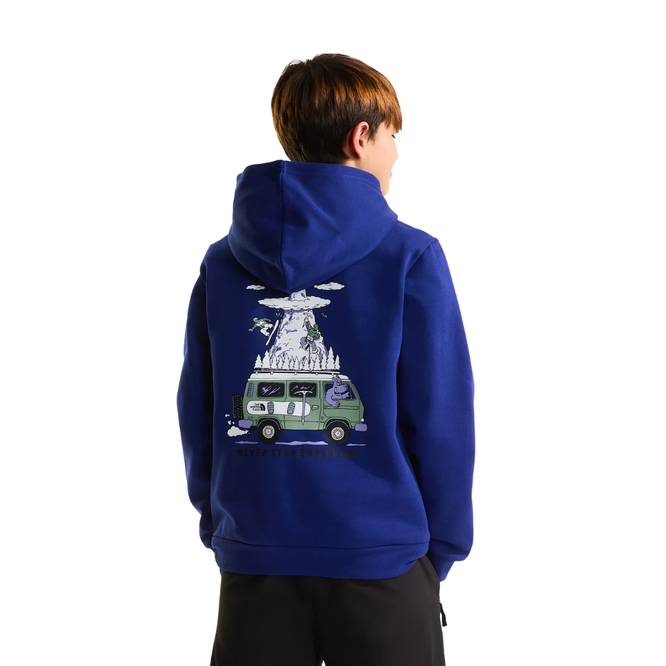 Kids Outdoor Regular Hoodie Bold Blue