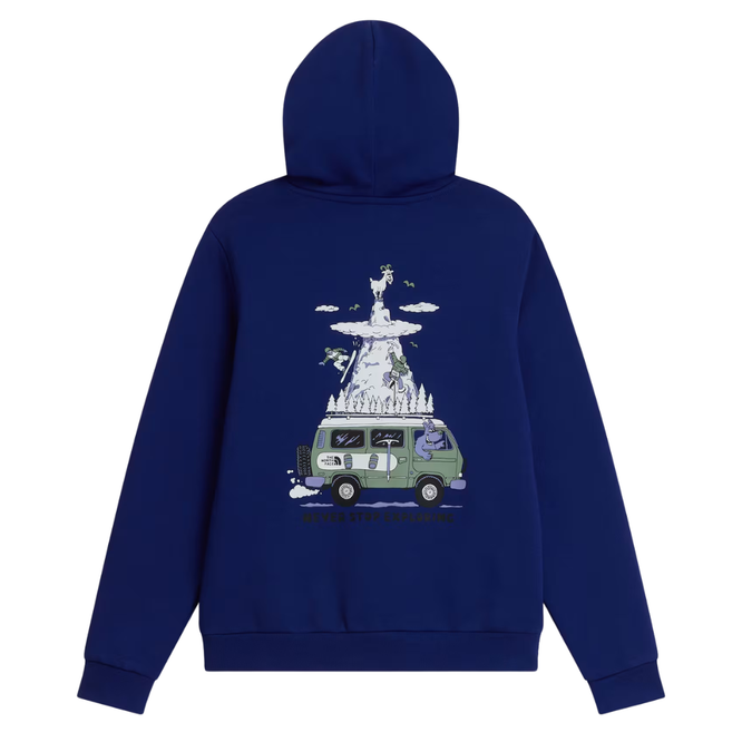 Kids Outdoor Regular Hoodie Bold Blue