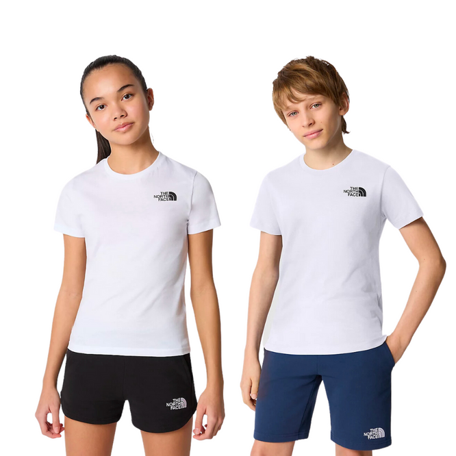 T-shirt Simple Dome Kids TNF White