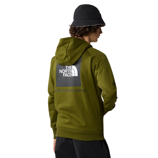 Raglan Redbox Hoodie Forest Olive