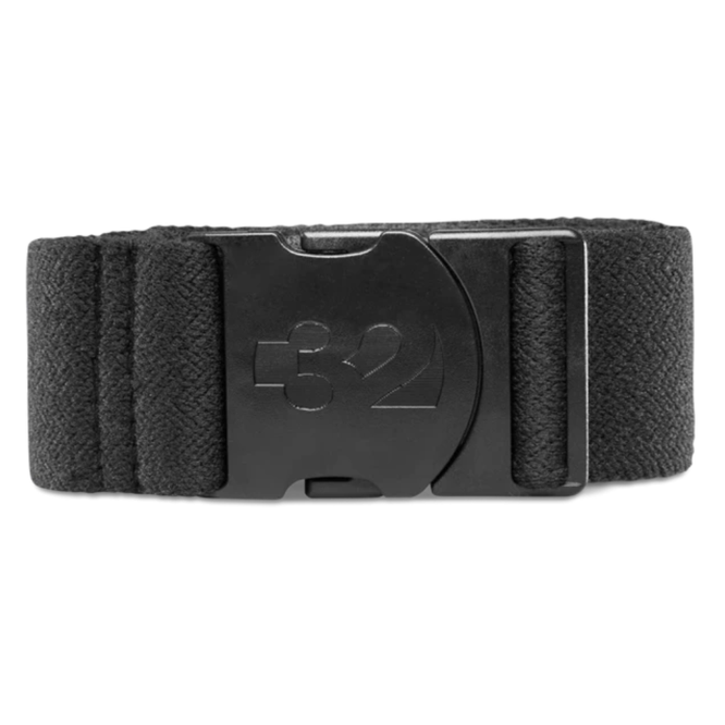 32 Cut-Out Belt Black