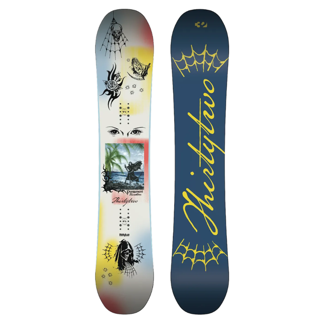 Permanent Vacation White 2027 Snowboard