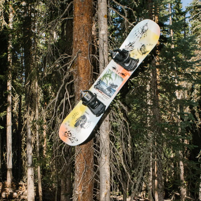 Permanent Vacation White 2027 Snowboard