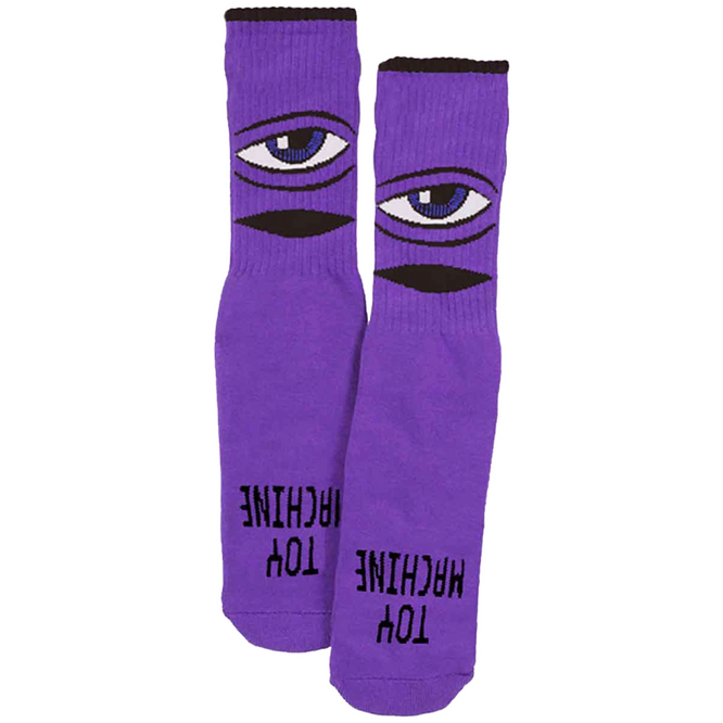 Chaussettes pour les yeux de la secte des enfants, violettes