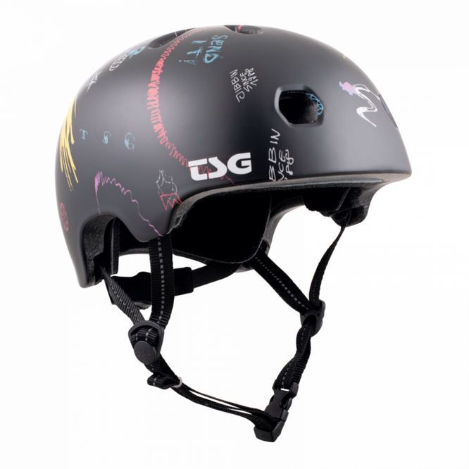 Meta Graphic Design Black Drip-In helmet