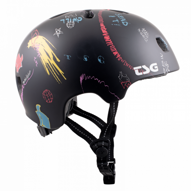 Meta Graphic Design Black Drip-In helmet