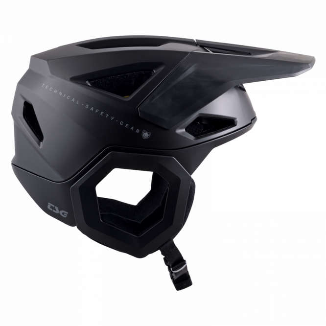 Prevention Solid Colour Satin Black MTB Helmet