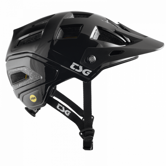 Scope Mips Solid Colour MTB Helmet Gloss Black