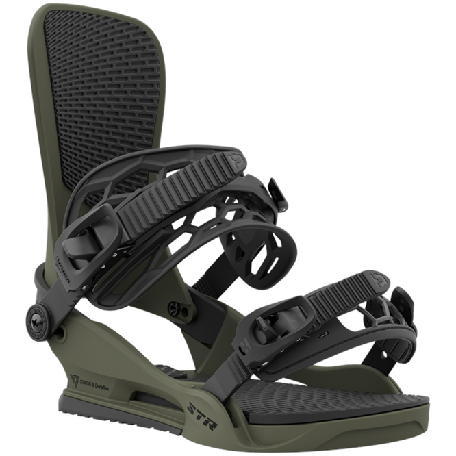 Fixations de snowboard STR Dark Green 2024