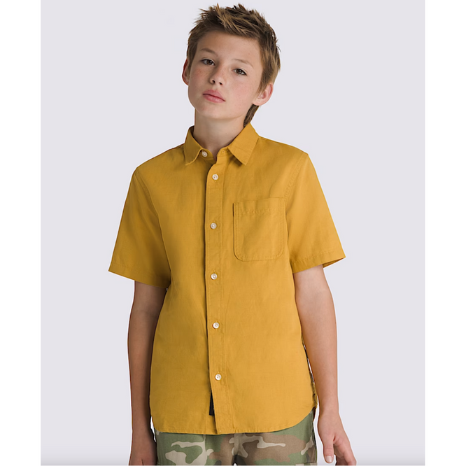 Kids Lawson Shirt Harvest Gold Yellow