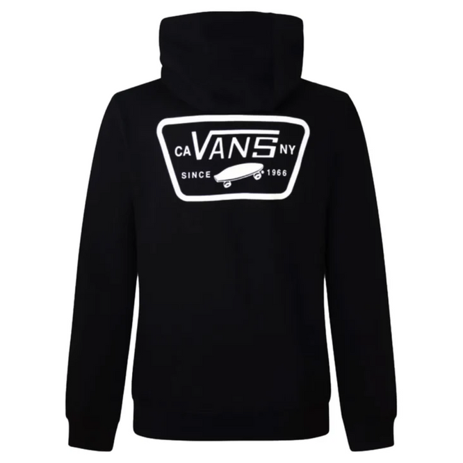 Full Patch Hoodie Black