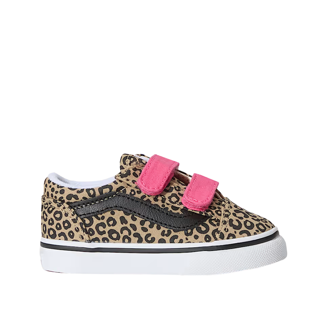 Kids Old Skool V Leopard Pop Incense/ Pink Velve
