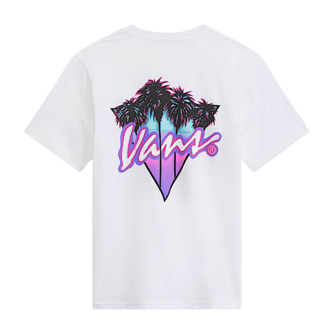 Kids Palm Drive T-Shirt White